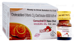 Gemsoline D3 Nano Shot Litchi Flavour Sugar Free Solution 5ml