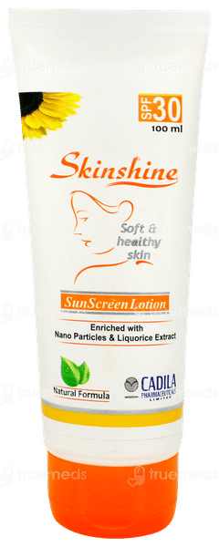 Skinshine Spf 30 Sunscreen Lotion 100ml